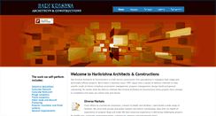 Desktop Screenshot of harikrishnaarchitects.com